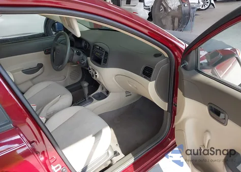 2009 Hyundai Accent Gls from USA, damaged, VIN KMHCN46C49U373017